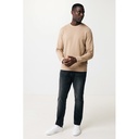 Iqoniq Denali recycled cotton crew neck undyed