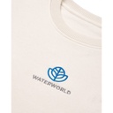Iqoniq Denali recycled cotton crew neck undyed