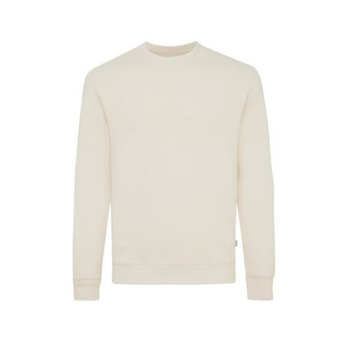 Iqoniq Denali recycled cotton crew neck undyed