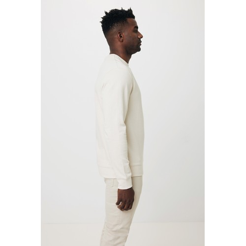 Iqoniq Denali recycled cotton crew neck undyed