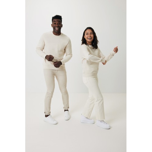 Iqoniq Denali recycled cotton crew neck undyed