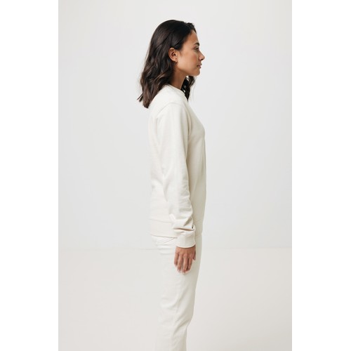 Iqoniq Denali recycled cotton crew neck undyed