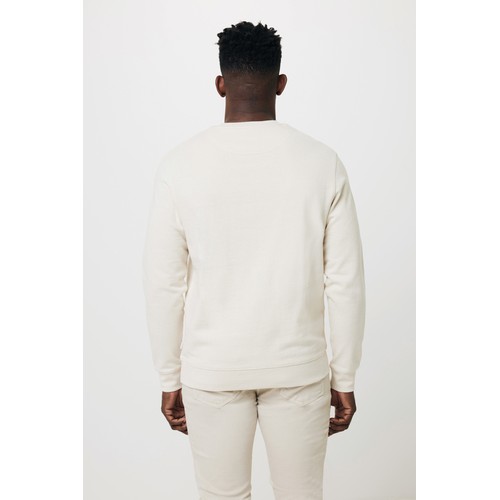 Iqoniq Denali recycled cotton crew neck undyed