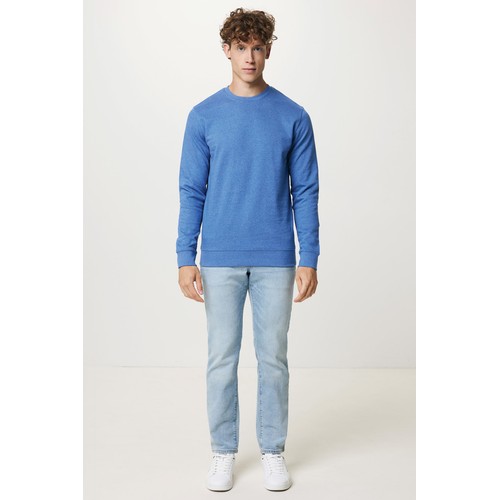 Iqoniq Denali recycled cotton crew neck undyed
