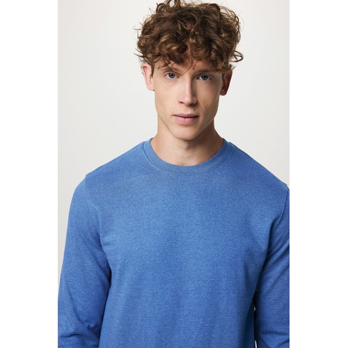 Iqoniq Denali recycled cotton crew neck undyed