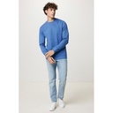 Iqoniq Denali recycled cotton crew neck undyed