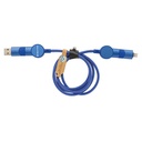 Oakland RCS recycled plastic 6-in-1 fast charging 45W cable