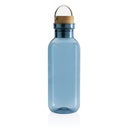 RCS RPET bottle with bamboo lid and handle