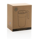 GRS Recycled PP and SS mug with handle