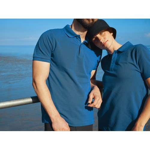 Iqoniq Yosemite recycled cotton pique polo