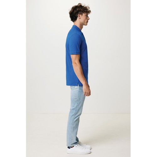 Iqoniq Yosemite recycled cotton pique polo