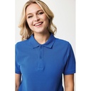Iqoniq Yosemite recycled cotton pique polo
