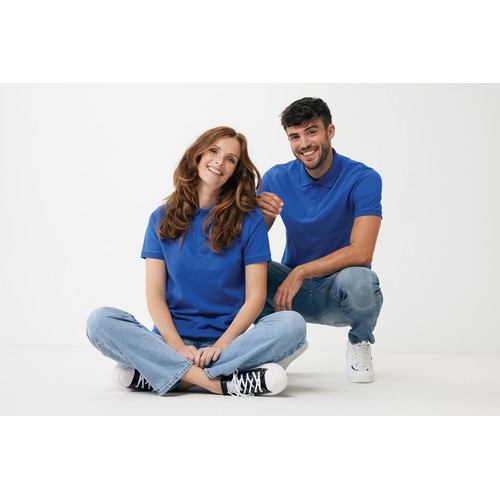 Iqoniq Yosemite recycled cotton pique polo