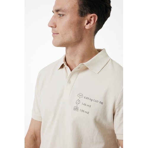 Iqoniq Yosemite recycled cotton pique polo