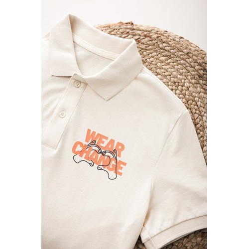 Iqoniq Yosemite recycled cotton pique polo