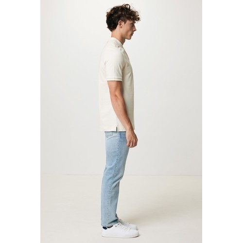 Iqoniq Yosemite recycled cotton pique polo