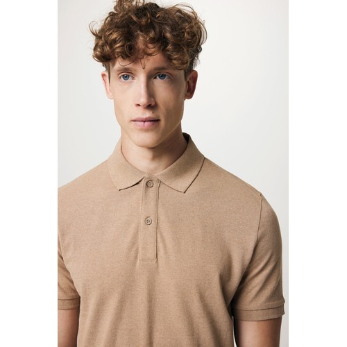 Iqoniq Yosemite recycled cotton pique polo