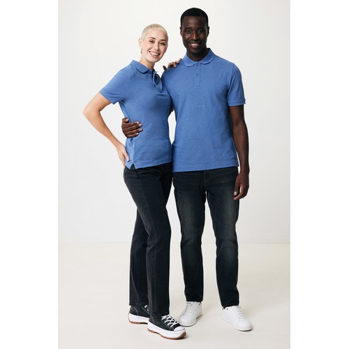 Iqoniq Yosemite recycled cotton pique polo