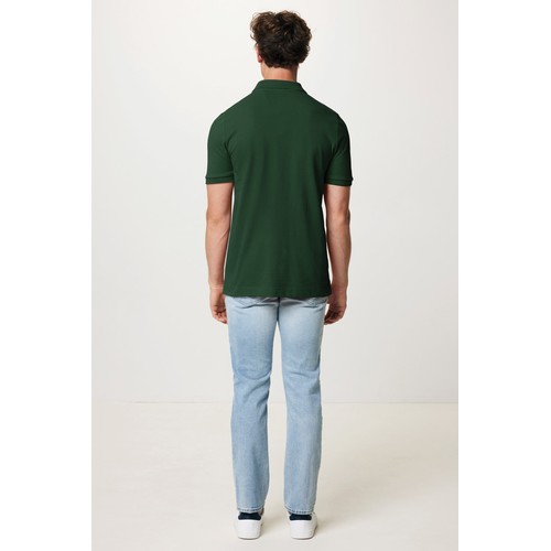 Iqoniq Yosemite recycled cotton pique polo