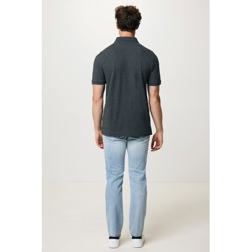Iqoniq Yosemite recycled cotton pique polo