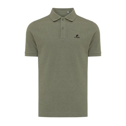 Iqoniq Yosemite recycled cotton pique polo