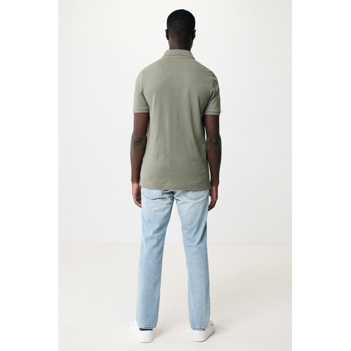 Iqoniq Yosemite recycled cotton pique polo