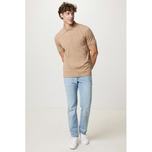 Iqoniq Yosemite recycled cotton pique polo