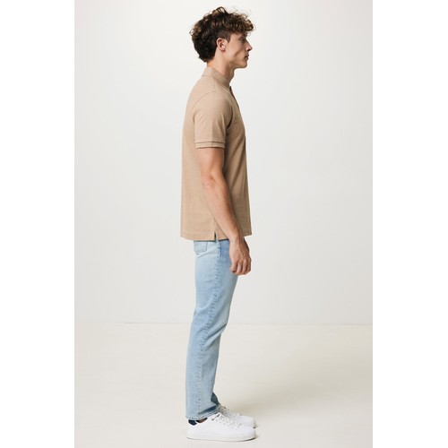 Iqoniq Yosemite recycled cotton pique polo