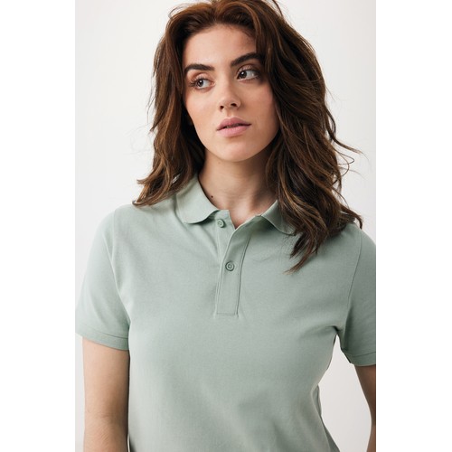 Iqoniq Yosemite recycled cotton pique polo
