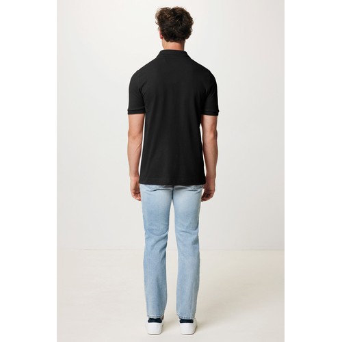 Iqoniq Yosemite recycled cotton pique polo