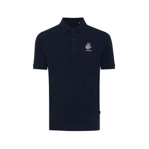 Iqoniq Yosemite recycled cotton pique polo