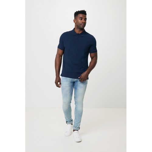 Iqoniq Yosemite recycled cotton pique polo