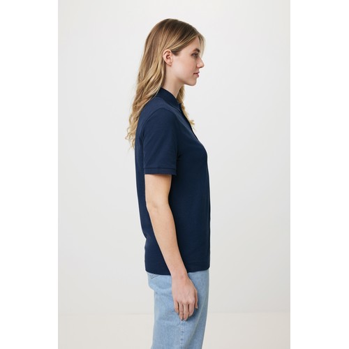 Iqoniq Yosemite recycled cotton pique polo