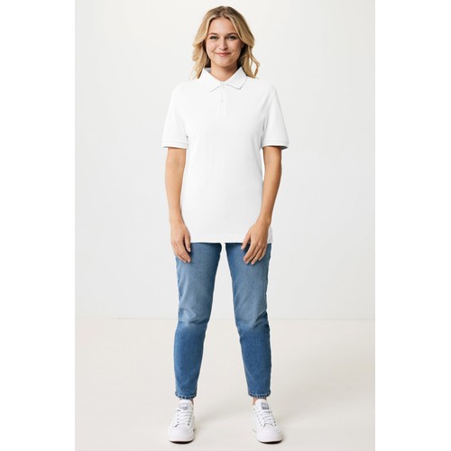 Iqoniq Yosemite recycled cotton pique polo