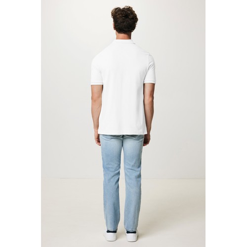 Iqoniq Yosemite recycled cotton pique polo