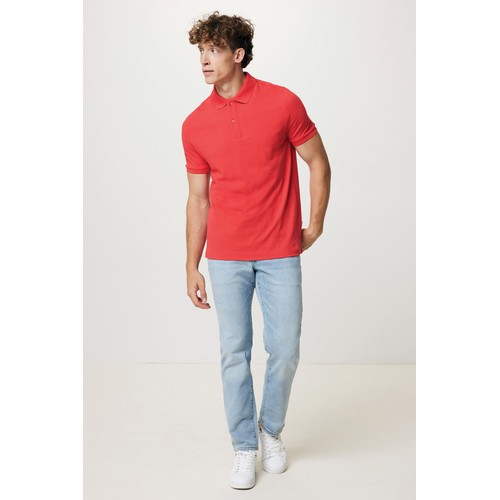Iqoniq Yosemite recycled cotton pique polo