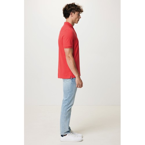 Iqoniq Yosemite recycled cotton pique polo