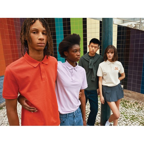 Iqoniq Yosemite recycled cotton pique polo