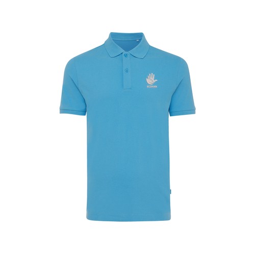 Iqoniq Yosemite recycled cotton pique polo
