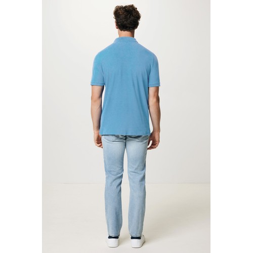 Iqoniq Yosemite recycled cotton pique polo