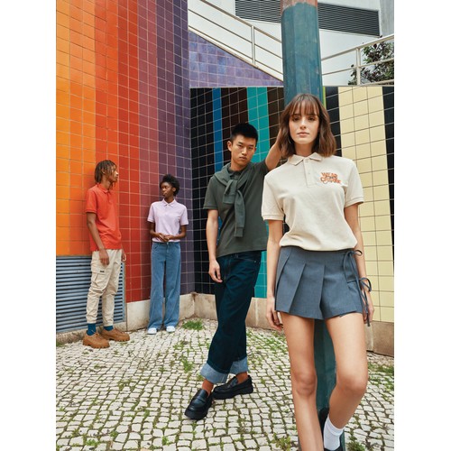 Iqoniq Yosemite recycled cotton pique polo