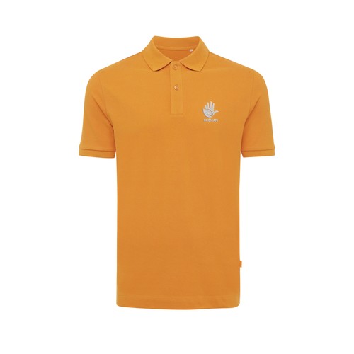 Iqoniq Yosemite recycled cotton pique polo