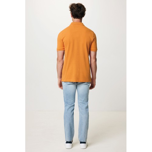 Iqoniq Yosemite recycled cotton pique polo