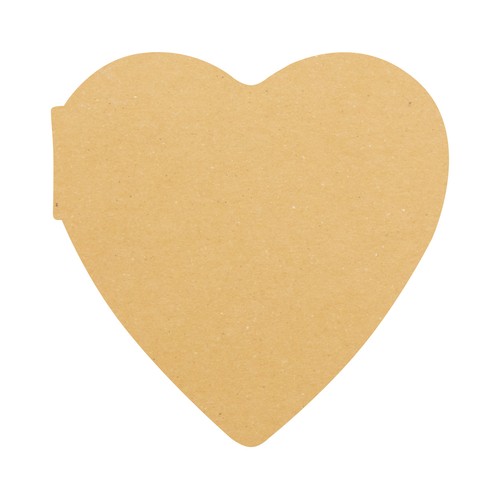 Custom sticky notepad CreaStick Heart Eco