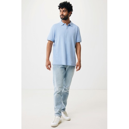 Iqoniq Yosemite recycled cotton pique polo