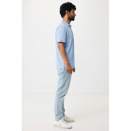Iqoniq Yosemite recycled cotton pique polo