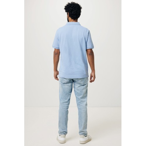 Iqoniq Yosemite recycled cotton pique polo