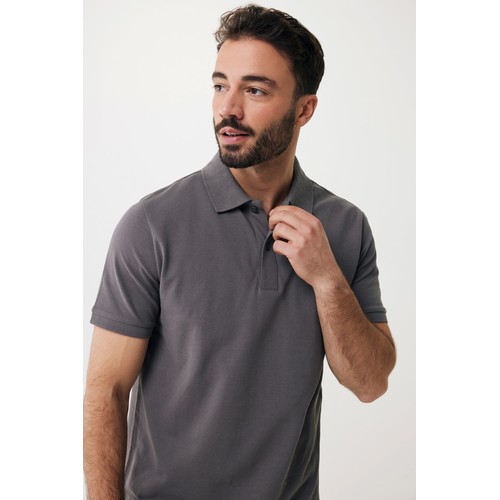 Iqoniq Yosemite recycled cotton pique polo