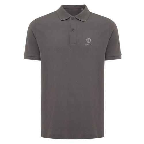 Iqoniq Yosemite recycled cotton pique polo