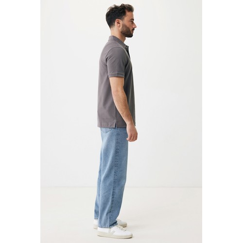 Iqoniq Yosemite recycled cotton pique polo
